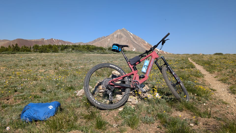 Mountain Biking Section 6 of the Colorado Trail: Kenosha Pass to Breckenridge